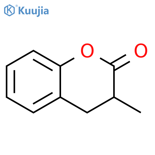 2H-1-Benzopyran-2-one, 3,4-dihydro-3-methyl- structure
