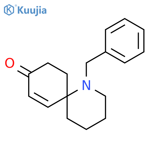 1-Azaspiro[5.5]undec-7-en-9-one, 1-(phenylmethyl)- structure