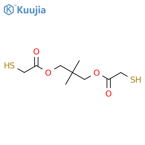 Acetic acid, mercapto-,2,2-dimethyl-1,3-propanediyl ester (9CI) structure