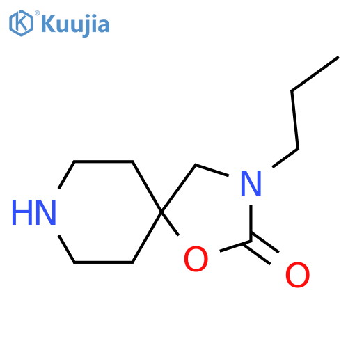 3-Propyl-1-oxa-3,8-diazaspiro[4.5]decan-2-one structure