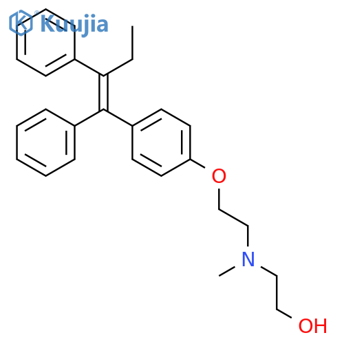 N-Methyl-N-(2-hydroxyethyl)tamoxifen structure