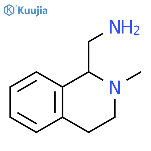 (2-methyl-1,2,3,4-tetrahydroisoquinolin-1-yl)methanamine structure