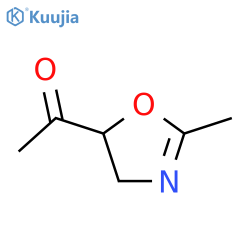 Ethanone,1-(4,5-dihydro-2-methyl-5-oxazolyl)- structure