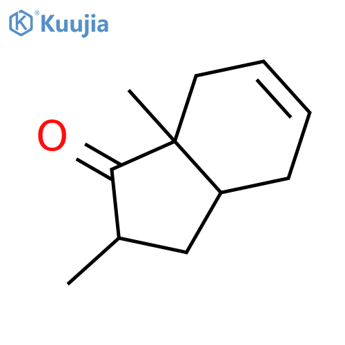 1H-Inden-1-one, 2,3,3a,4,7,7a-hexahydro-2,7a-dimethyl- structure