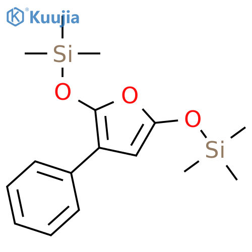 Silane, [(3-phenyl-2,5-furandiyl)bis(oxy)]bis[trimethyl- structure