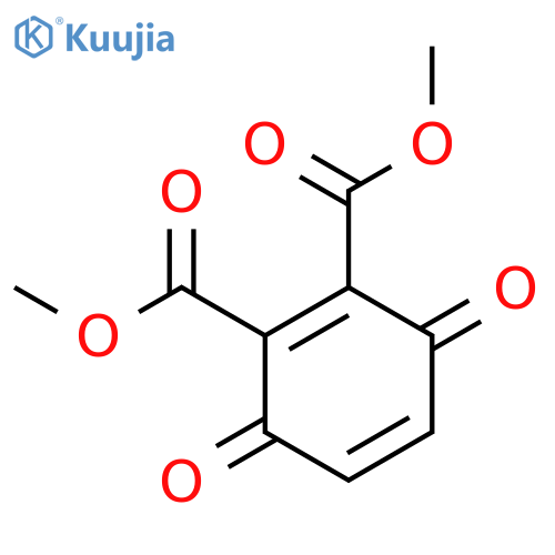 1,4-CYCLOHEXADIENE-1,2-DICARBOXYLIC ACID, 3,6-DIOXO-, DIMETHYL ESTER structure