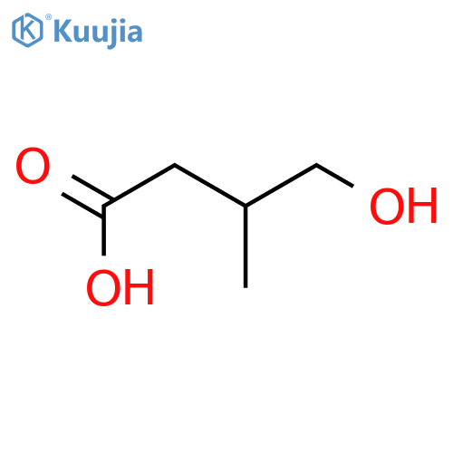 4-hydroxy-3-methylbutanoic acid structure