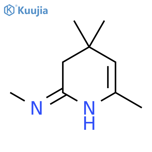 3,4-dihydro-N,4,4,6-tetramethyl-2-Pyridinamine structure