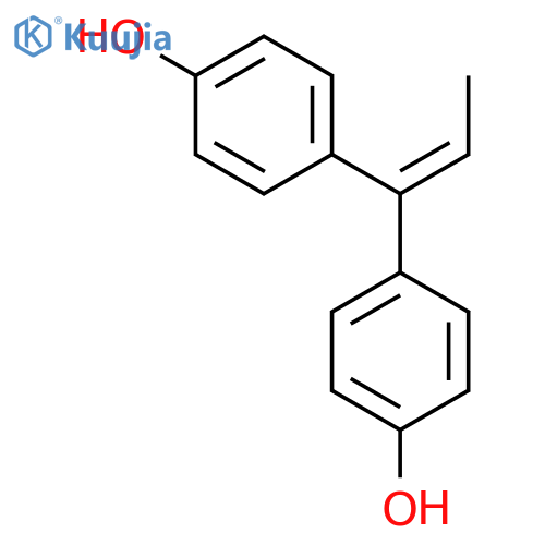 Phenol, 4,4'-(1-propenylidene)bis- structure