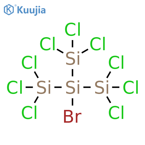 TRISILANE, 2-BROMO-1,1,1,3,3,3-HEXACHLORO-2-(TRICHLOROSILYL)- structure