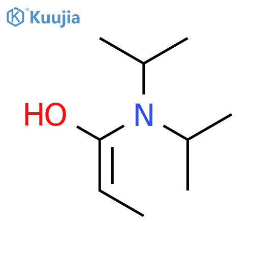 1-Propen-1-ol,1-[bis(1-methylethyl)amino]-, (1E)- structure