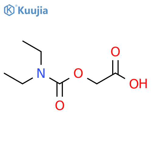 2-(Diethylcarbamoyl)acetic acid structure