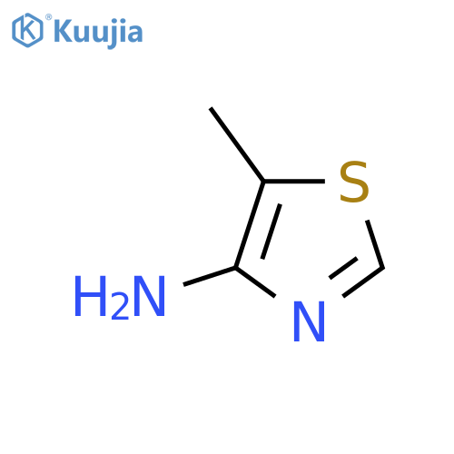 5-Methyl-4-thiazolamine structure