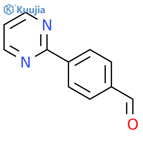 4-(Pyrimidin-2-Yl)Benzaldehyde structure