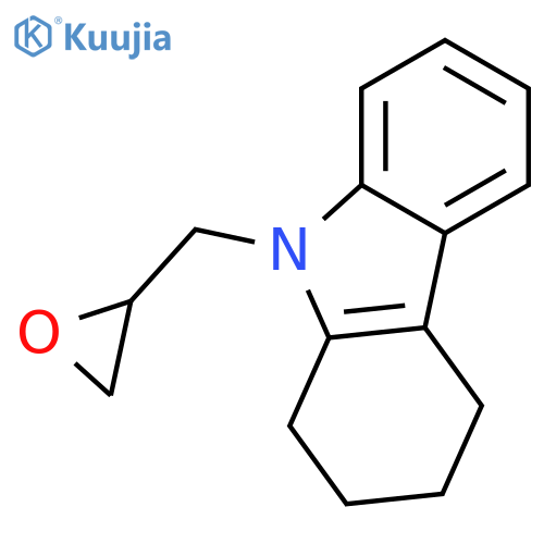 9-(Oxiran-2-ylmethyl)-2,3,4,9-tetrahydro-1H-carbazole structure