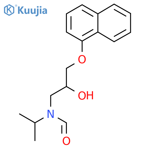 n-Formylpropranolol structure
