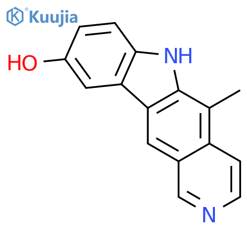 6H-Pyrido[4,3-b]carbazol-9-ol,5-methyl- structure