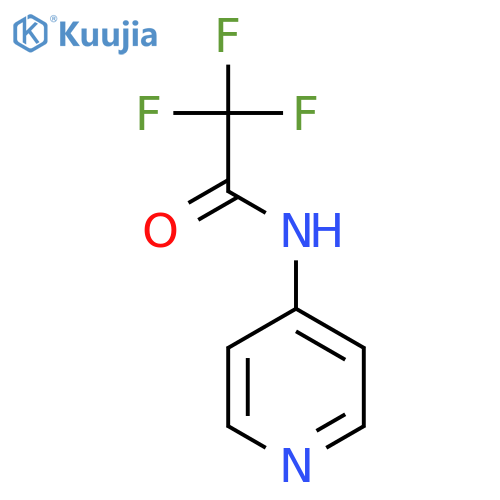 2,2,2-Trifluoro-N-4-pyridinyl-acetamide structure