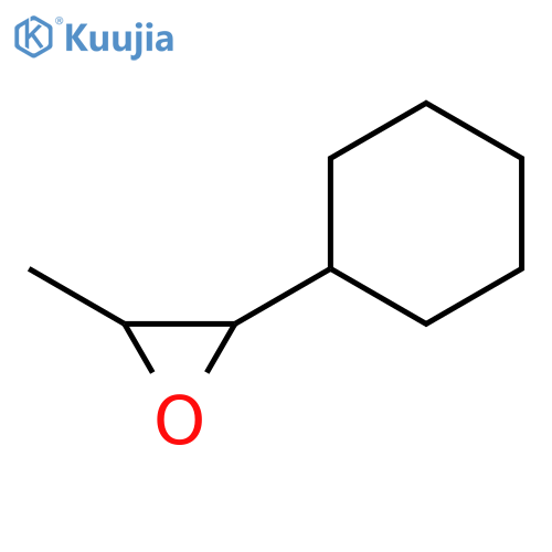 Oxirane, 2-cyclohexyl-3-methyl-, trans- structure