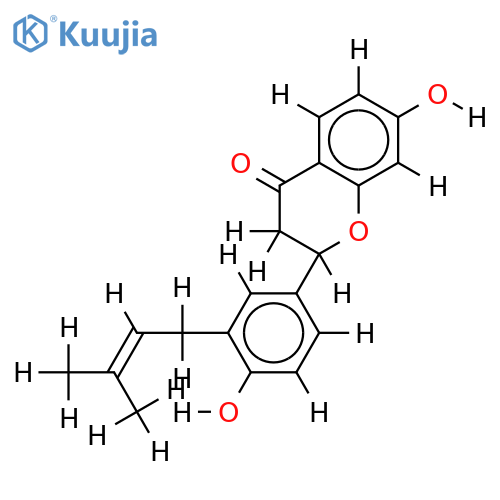 (2S)-Abyssinone II structure