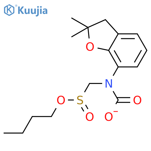 5,6-Dihydrocyclopenta[b]pyran-7-yl{[(2,2-dimethylbutoxy)sulfinyl]methyl}carbamate structure