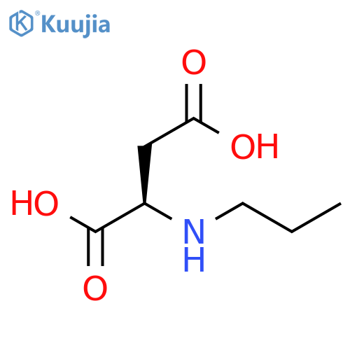 D-Aspartic acid, N-propyl- structure