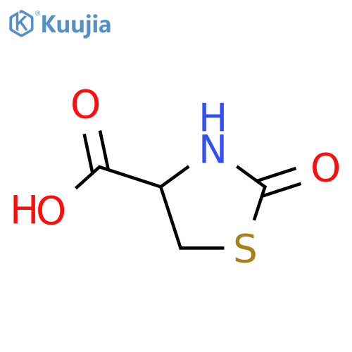 4-Thiazolidinecarboxylicacid, 2-oxo-, (4S)- structure