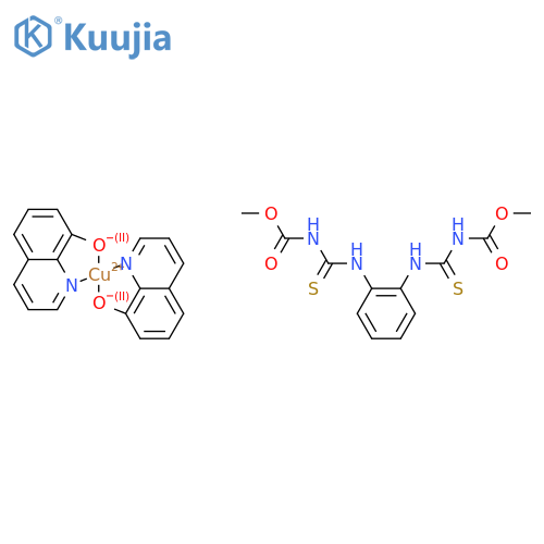 Copper, bis(8-quinolinolato-κN1,κO8)-, mixt. with dimethyl [1,2-phenylenebis(iminocarbonothioyl)]bis[carbamate] (9CI) structure