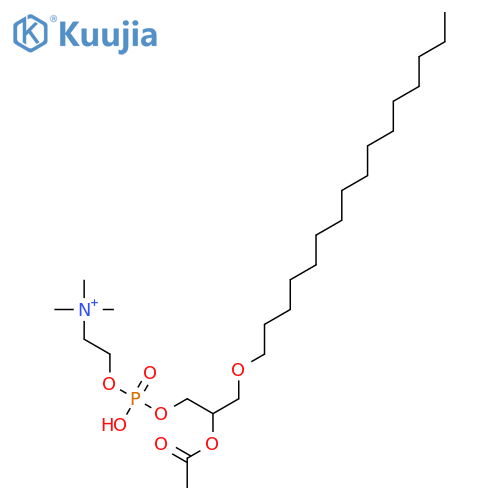 3,5,9-Trioxa-4-phosphapentacosan-1-aminium,7-(acetyloxy)-4-hydroxy-N,N,N-trimethyl-, inner salt, 4-oxide structure