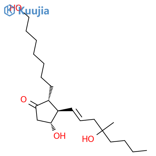 Prost-13-en-9-one,1,11,16-trihydroxy-16-methyl-, (11a,13E)- structure