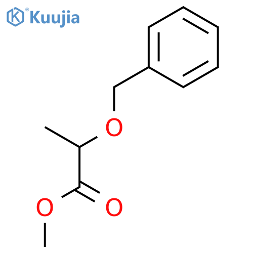 Propanoic acid, 2-(phenylmethoxy)-, methyl ester, (2S)- structure