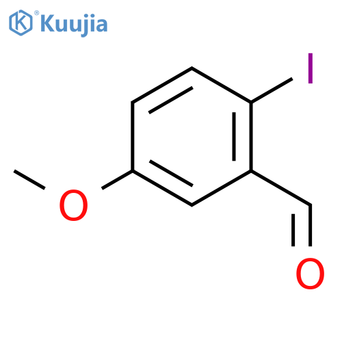 2-Iodo-5-methoxybenzaldehyde structure