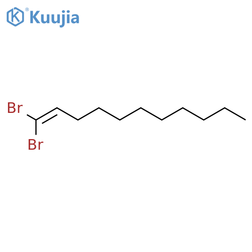 1-UNDECENE, 1,1-DIBROMO- structure