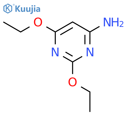 2,6-Diethoxy-4-pyrimidinamine structure
