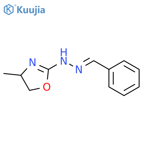 Benzaldehyde,2-(4,5-dihydro-4-methyl-2-oxazolyl)hydrazone structure