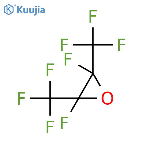 2,3-Difluoro-2,3-bis(trifluoromethyl)oxirane structure