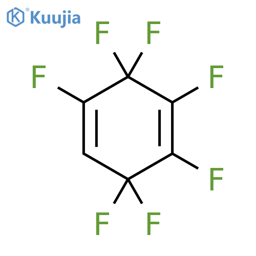 1,4-Cyclohexadiene, 1,2,3,3,4,6,6-heptafluoro- structure