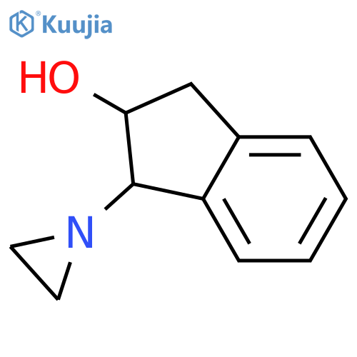 1H-Inden-2-ol,1-(1-aziridinyl)-2,3-dihydro- structure