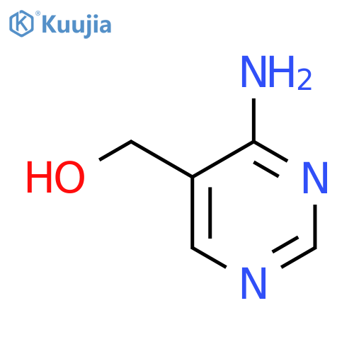 (4-aminopyrimidin-5-yl)methanol structure