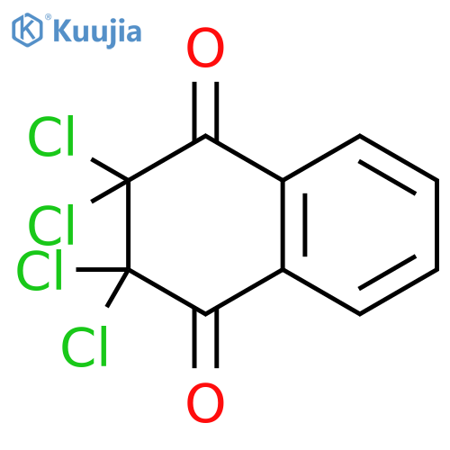 1,4-Naphthalenedione, 2,2,3,3-tetrachloro-2,3-dihydro- structure