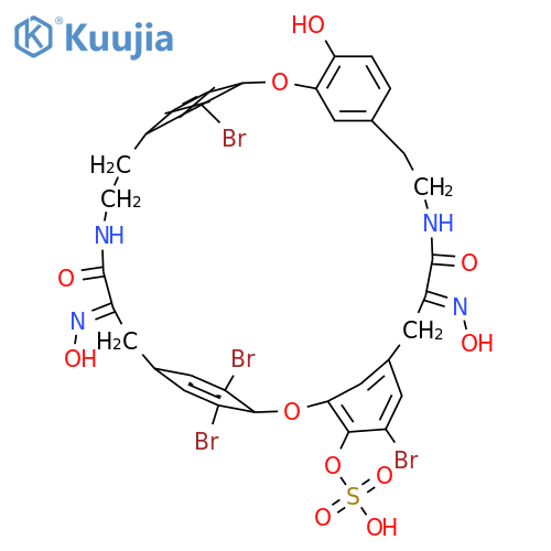 Bastadin 13; 34-Sulfate structure