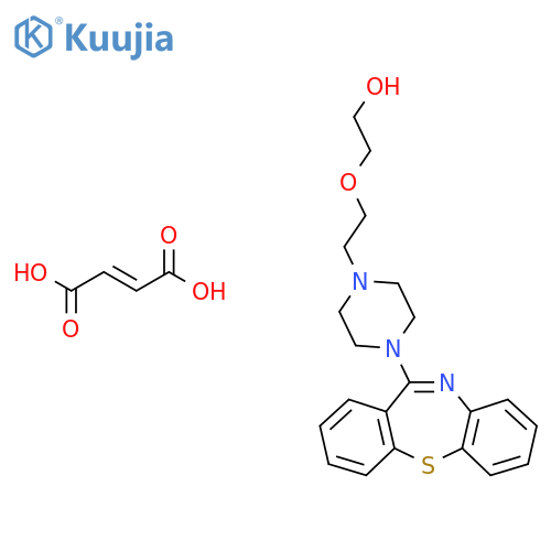 Quetiapine fumarate structure