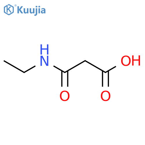3-(Ethylamino)-3-oxopropanoic acid structure