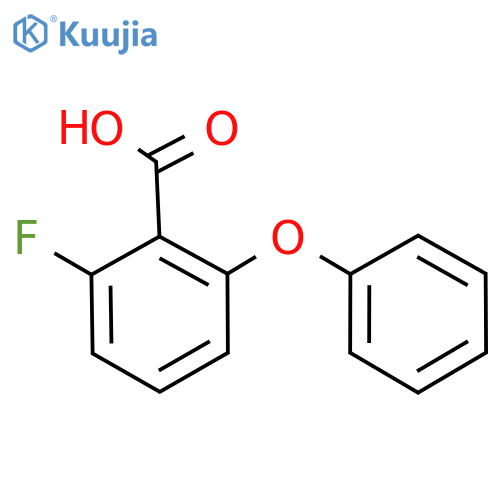 2-Fluoro-6-phenoxybenzoic acid structure