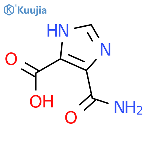 5-Carbamoyl-1H-imidazole-4-carboxylic acid structure