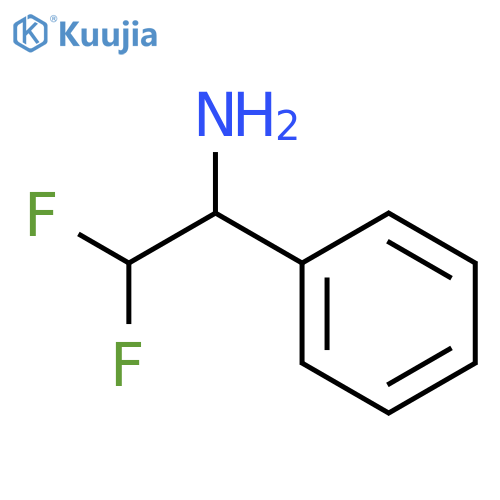 2,2-Difluoro-1-phenylethanamine hydrochloride structure