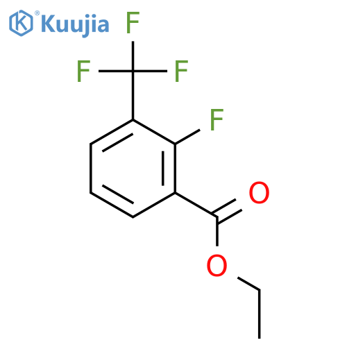 benzoic acid, 2-fluoro-3-(trifluoromethyl)-, ethyl ester structure