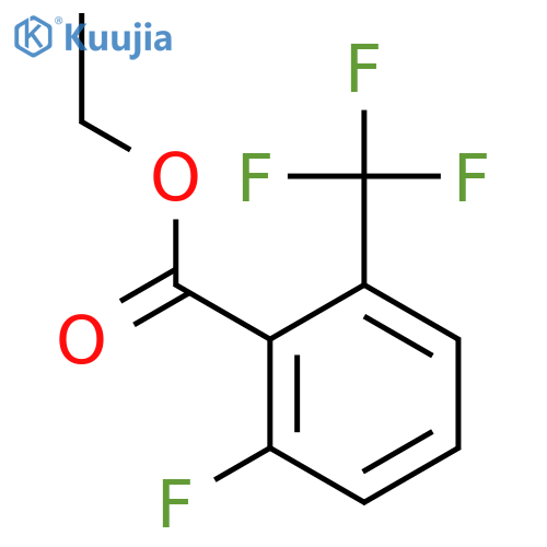 ethyl 2-fluoro-6-(trifluoromethyl)benzoate structure