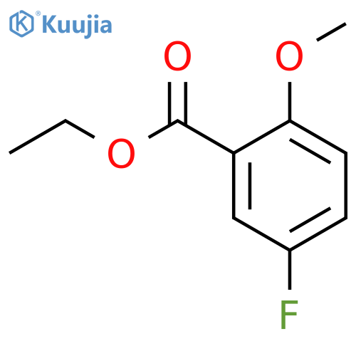Ethyl 5-fluoro-2-methoxybenzoate structure