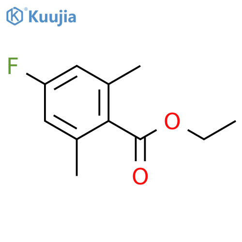 Ethyl 4-fluoro-2,6-dimethylbenzoate structure
